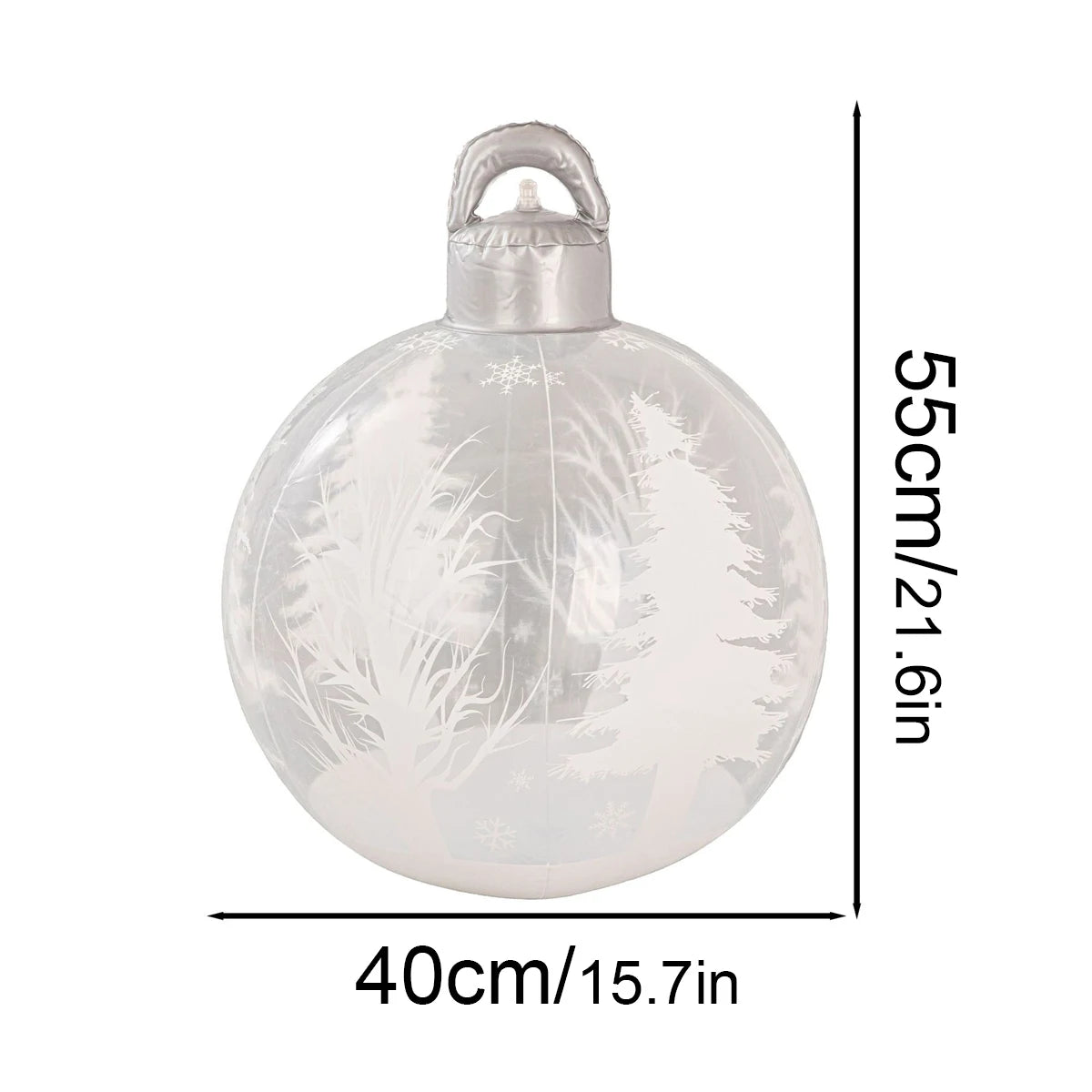 Bola de Natal Inflável, Inflável para Exterior, Bolas Infláveis Decoradas, Decoração e Infláveis