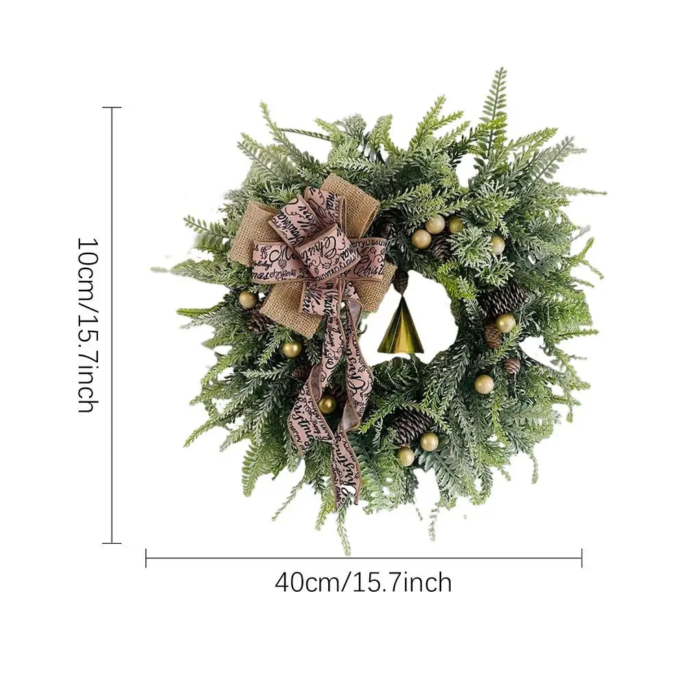 Guirlanda de Natal Artificial Fitas de Agulha de Pinheiro Para Guirlanda À Prova D' Água