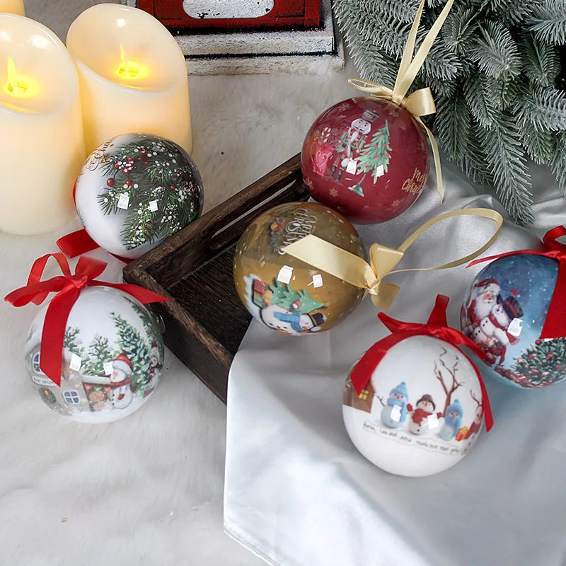 Bola de Natal para Lembrancinhas de Festa 1 Peças de Enfeites Bola Natal Lembrancinhas
