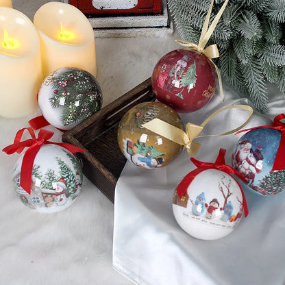 Bola de Natal para Lembrancinhas de Festa 1 Peças de Enfeites Bola Natal Lembrancinhas
