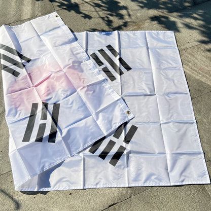 Bandeira da Coreia do Sul para Copa do Mundo de 1,82 m x 1,52 m bordado externo Coreia