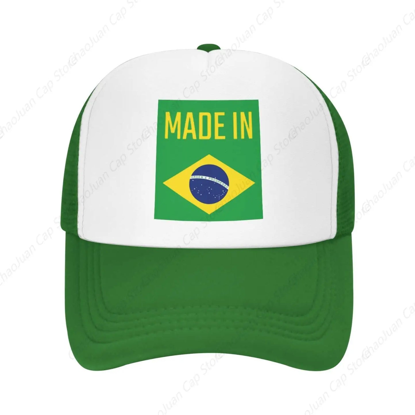 Boné Seleção Brasileira, Preto com Bordado Dourado, Unissex, Futebol Copa do Mundo