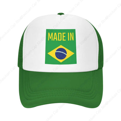 Boné Seleção Brasileira, Preto com Bordado Dourado, Unissex, Futebol Copa do Mundo