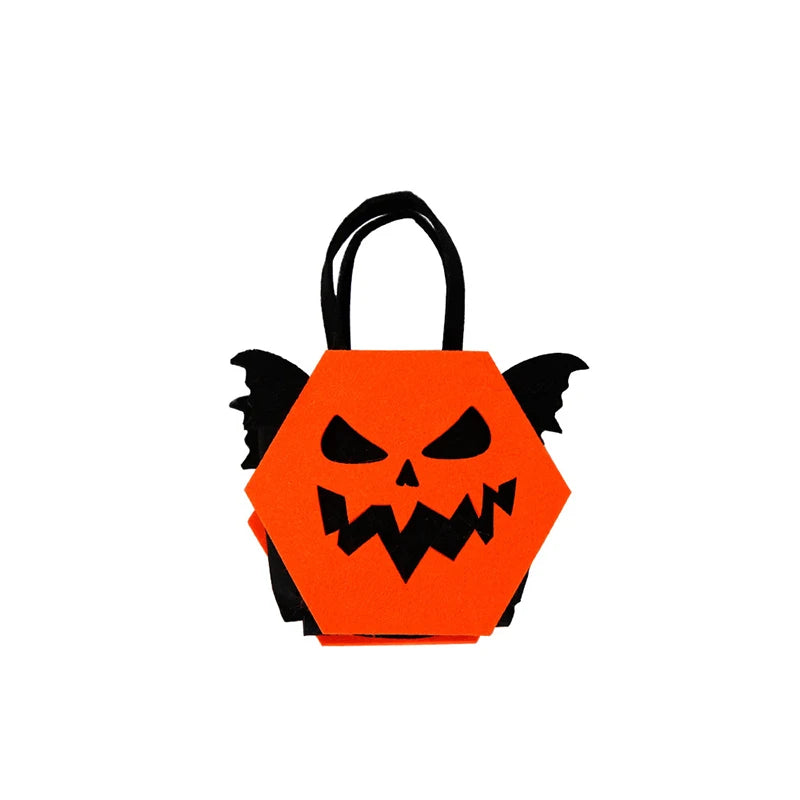 Sacolas de doces de Halloween para crianças - Sacola reutilizável de Halloween adequada