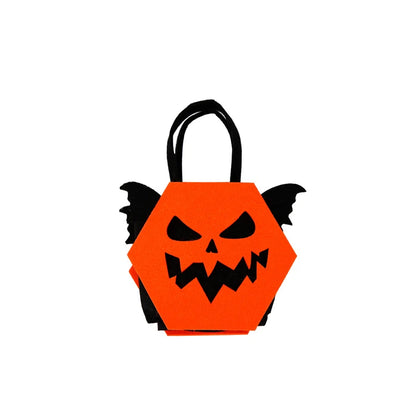 Sacolas de doces de Halloween para crianças - Sacola reutilizável de Halloween adequada