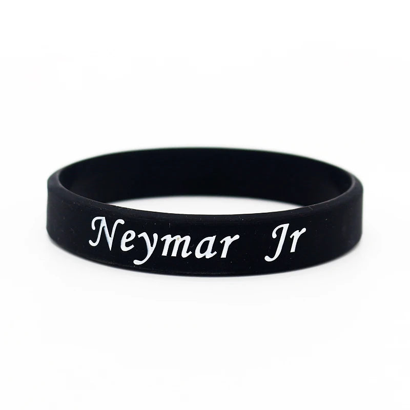 Pulseira de Copa do Mundo Pulseira esportiva silicone futebol futebol motivacional fitness