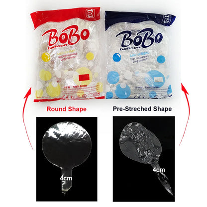 Balão Bolha Transparente 18 Pol Pacote Com 50 Und (bubble)