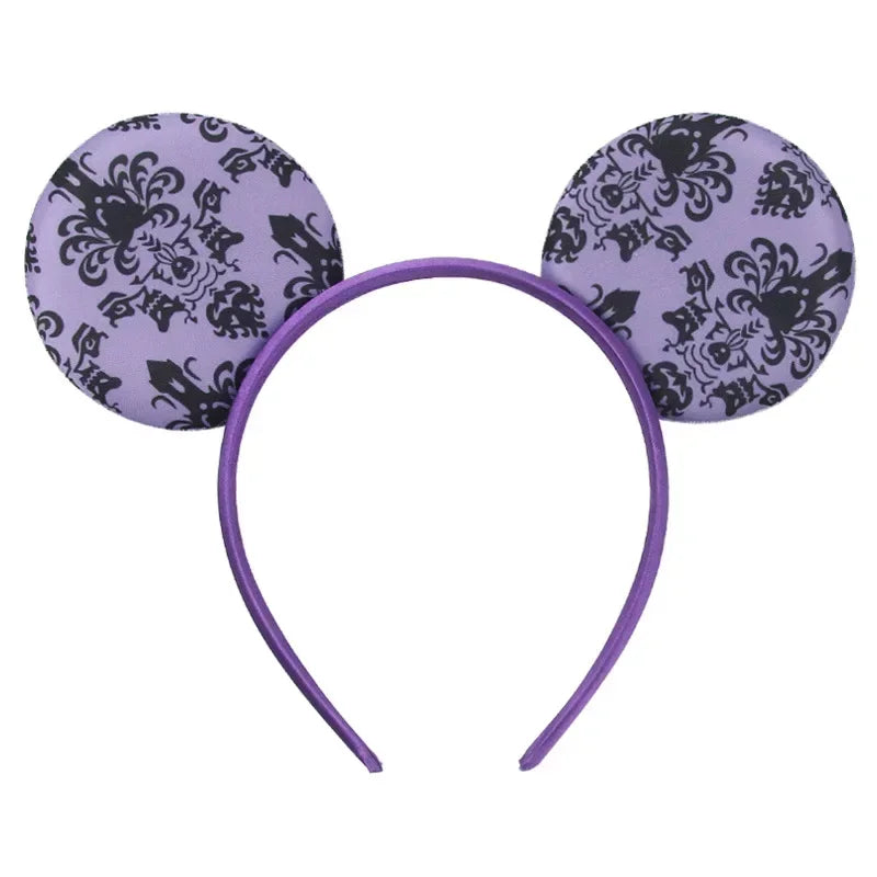 Tiaras Acessórios Disney Conjunto de 1 tiaras com orelhas rato para o Halloween, lantejoulas