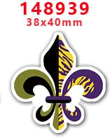 Plaquinha de Carnaval Decoração Plaquinhas De Carnaval Kit 10 Unidades P/enfeitar