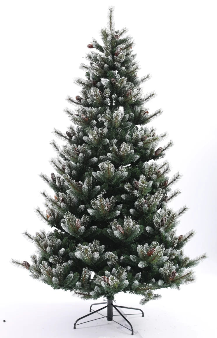 Árvore de Natal, Arvore de Natal 300 cm (2086 Galhos), Árvore de Natal com Base Metal