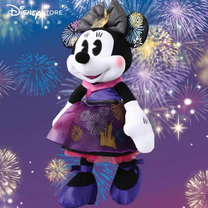 Minnie as melhores memórias de infância são feitas com os personagens mais amados da Disney! Coleção Minnie Mickey: Bonecas de Pelúcia recheadas para abraçar e se divertir