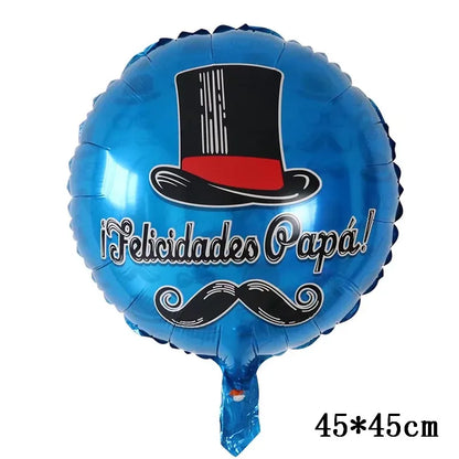 Melhores balões Dia das Mães para o pai, balões para o dia dos pais, balões papel alumínio