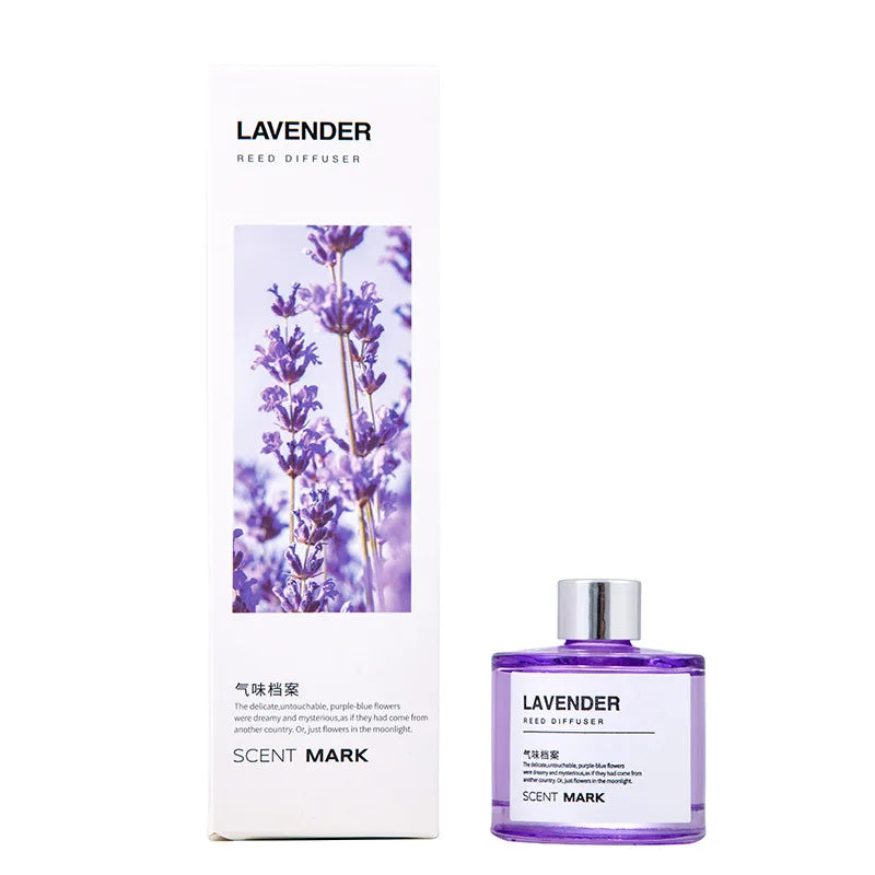 Conjunto de difusor de óleo essencial de fragrância para casa, difusor de aroma de rosa