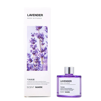 Conjunto de difusor de óleo essencial de fragrância para casa, difusor de aroma de rosa