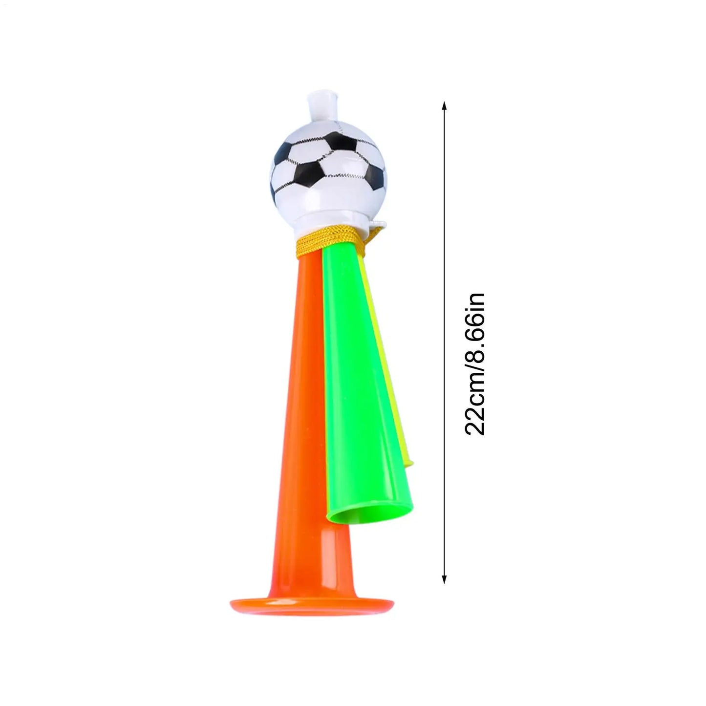 Vuvuzela Copa do Mundo Buzina de futebol Vuvuzela, conjunto de 3 buzinas ar comprimido