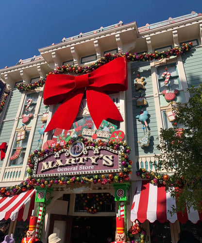 Laço gigante para inauguração