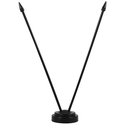 Base de mastro de bandeira resistente Mini suporte de bandeira para bandeiras pequenas