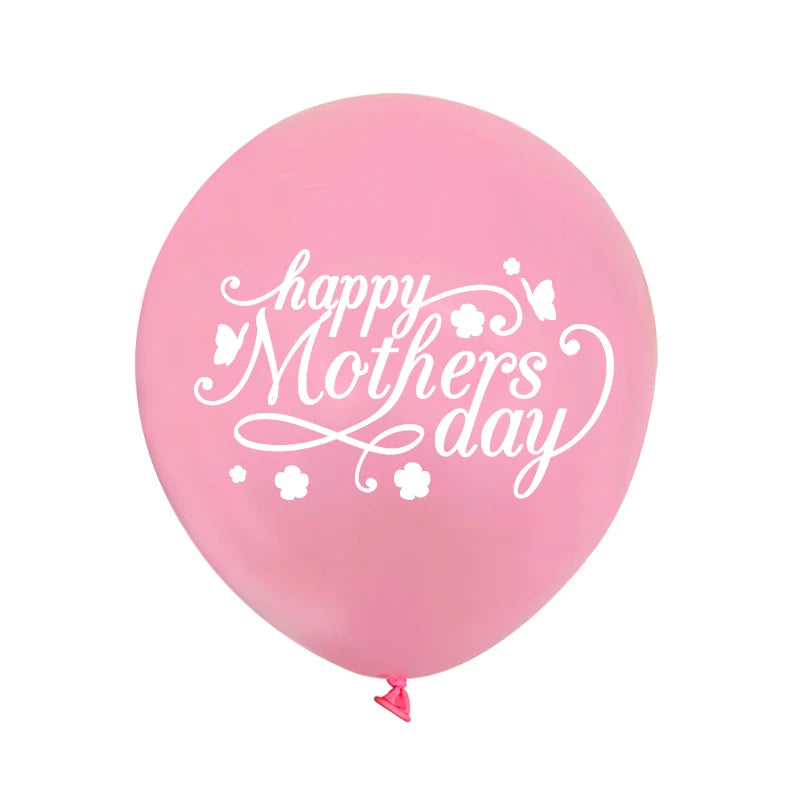 Balões de látex para o Dia das Mães, 10 balões de látex de 12 polegadas para decoração