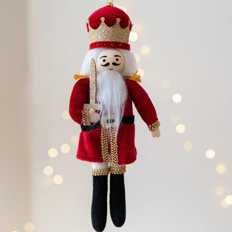 Quebra Nozes Pano 1 Peça de decoração de natal quebra-nozes | Soldado Quebra-Nozes