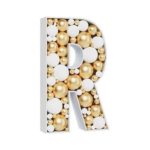 Letras Gigante Moldura para Balão com Números, Mosaico de Balões de 73 cm, Moldura