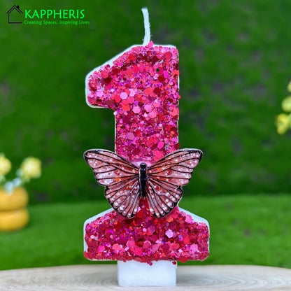 Velas com número de aniversário de 7 cm, velas de aniversário, design 3D, bolo aniversário