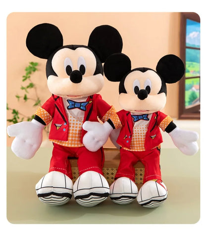 Pelúcia Mickey Mouse Vermelho, 45cm/55cm Disney Store de Terno Vermelho
