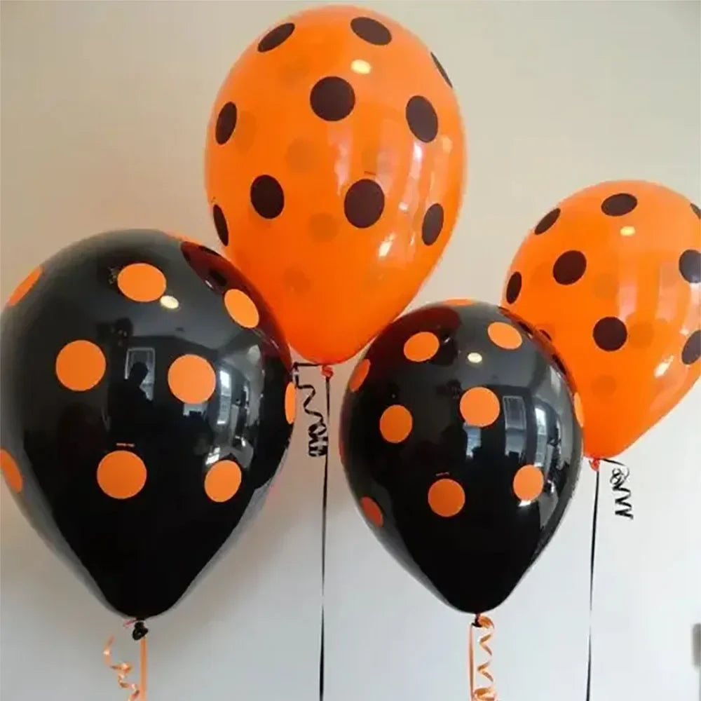 Balões Halloween 15 Peças balões de respingos de sangue de 12 polegadas e Halloween