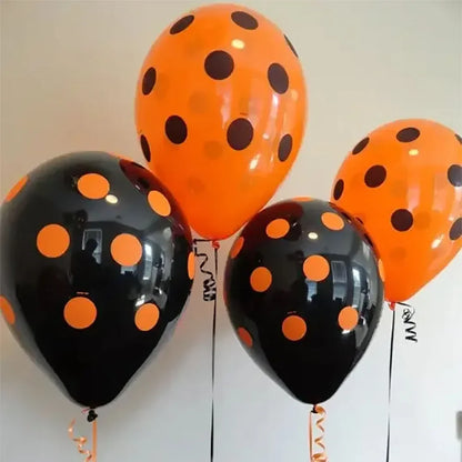 Balões Halloween 15 Peças balões de respingos de sangue de 12 polegadas e Halloween