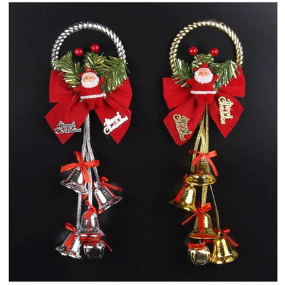 Sino com Luzes LED Quentes para Porta de Natal e Sino LED Natal para Shopping