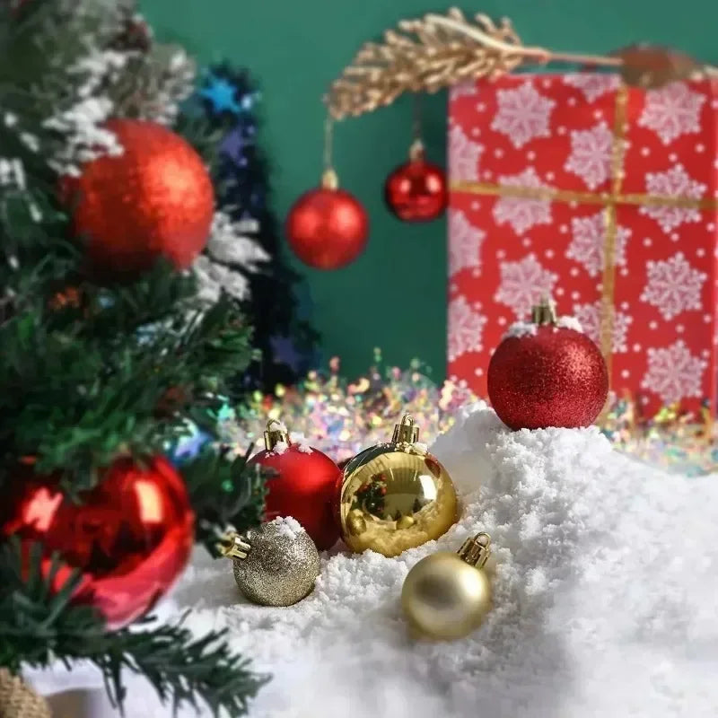 Bola de Natal Glitter Nosso Primeiro Enfeite de Natal bolas de Natal Roxas Decorações Natal