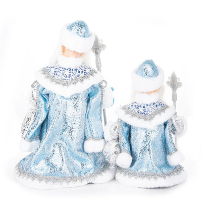 Natal Papai Noel Menino Menina Russa Música Eletrônica Ornamentos Decoração Natal