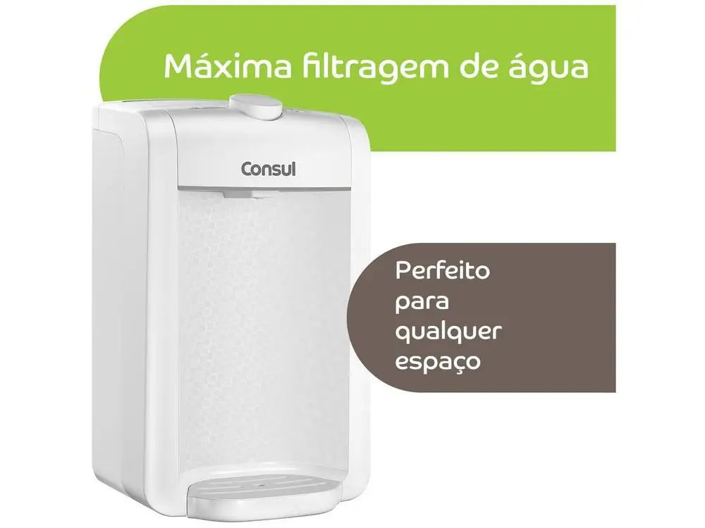 Purificador de Água Consul CPC31AB Compacto Com Filtragem Classe A Branco