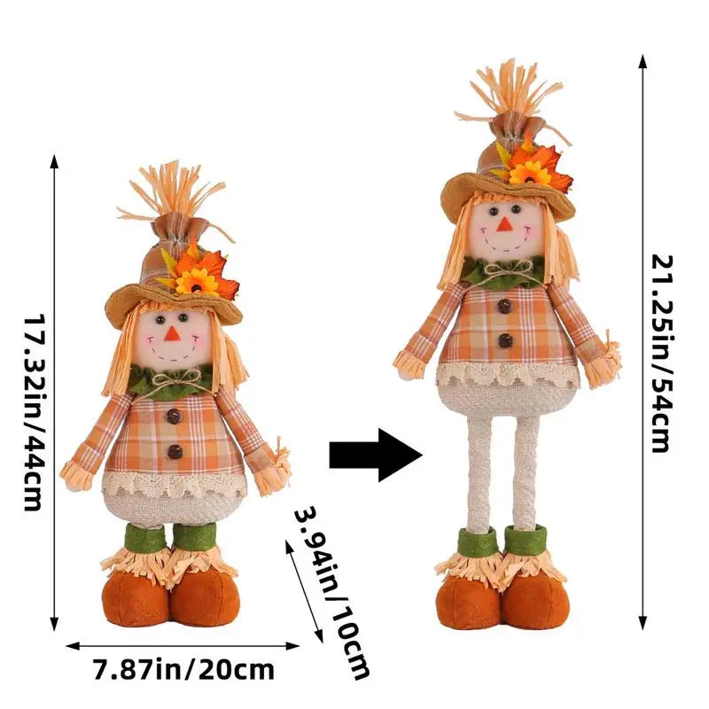 Decoração de Festa Junina, Espantalho Junino Em Pé Festa Junina 54cm grande HOMEM