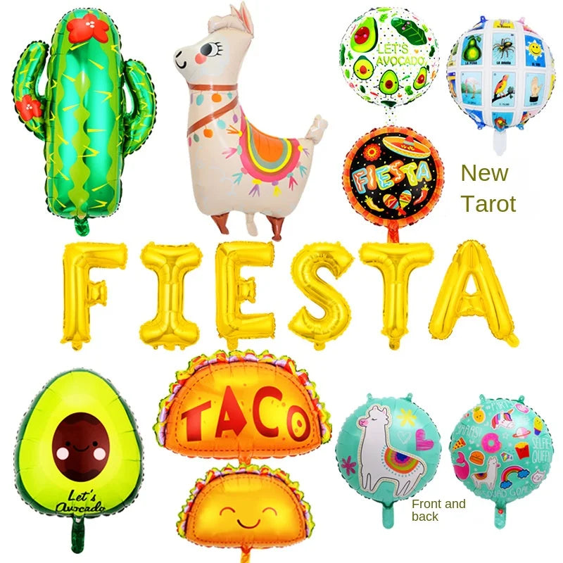 Balão Fiesta Sombrero com tema mexicano, balões, aniversário, chá de bebê, taco e artigos