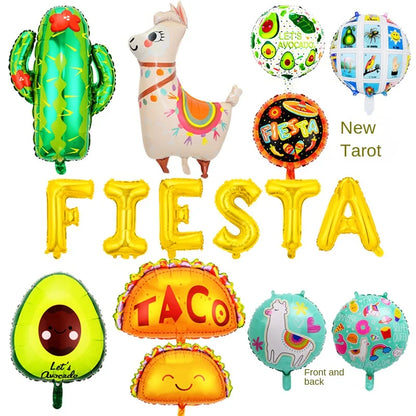 Balão Fiesta Sombrero com tema mexicano, balões, aniversário, chá de bebê, taco e artigos