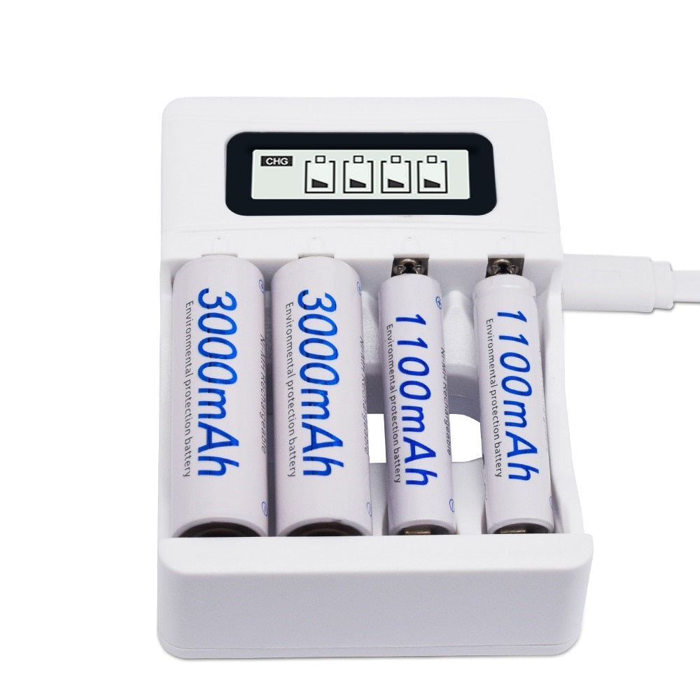 Pilha Recarregável AAA 2700mAh Blister com 4 unidades