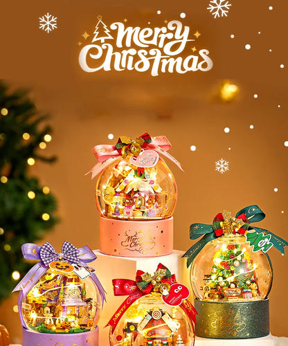 Globo De Neve De Natal, Estatueta De Casa De Vila