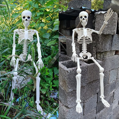 Modelo de Halloween anatomia do esqueleto - Esqueleto Humano Potável Tamanho Real