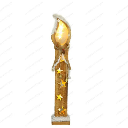 Casinha Nevada com Escada e LED 41cm e 01 unidade, Brilho Prateado Natal