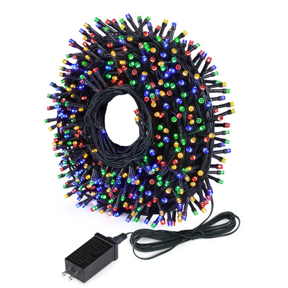 Luzes de fada a bateria para áreas externas de luzes de Natal LED para ambientes internos