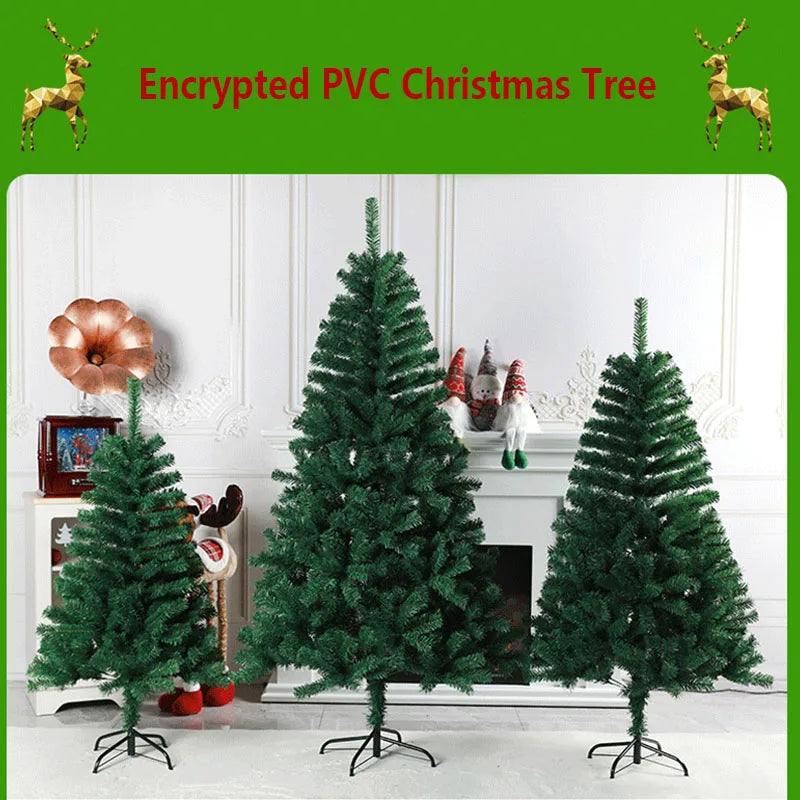 Árvore de Natal, decoração de Natal, grandes cenas de árvore de Natal, instalação de Natal