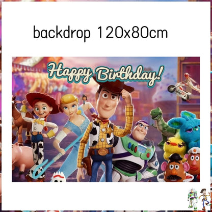 33 Modelos de decoração para festa de aniversário com tema Toy Story de história