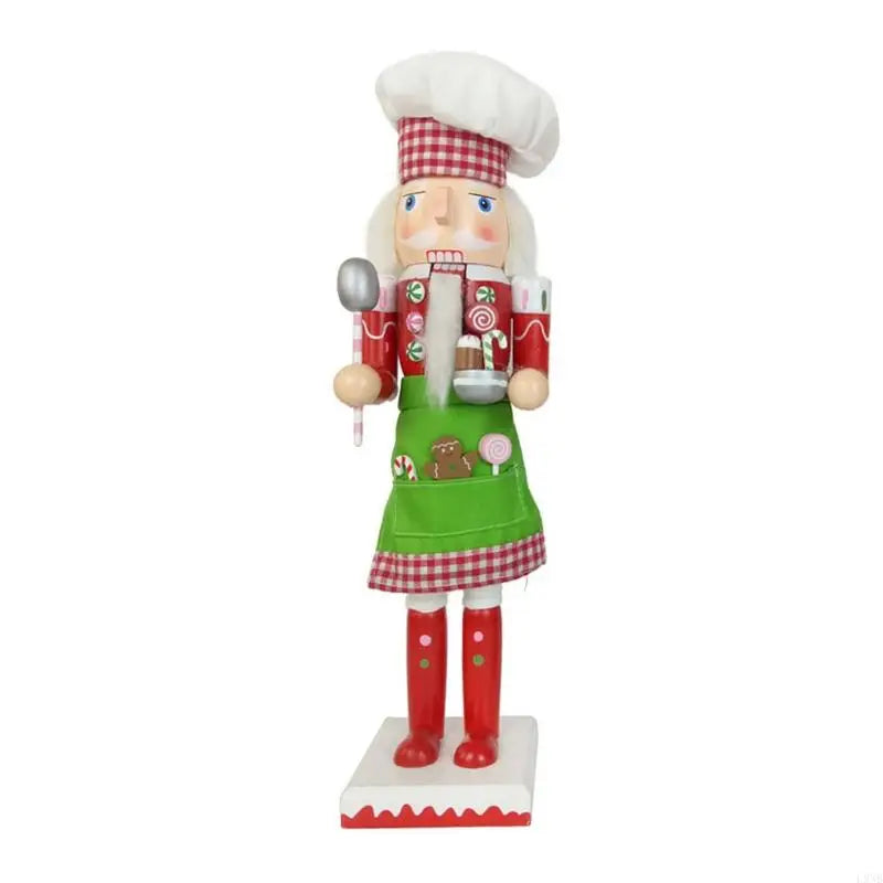 Quebra-nozes Brinquedo De Noz Estatueta De Soldado De Nogueira Chef Noz Centro 38cm