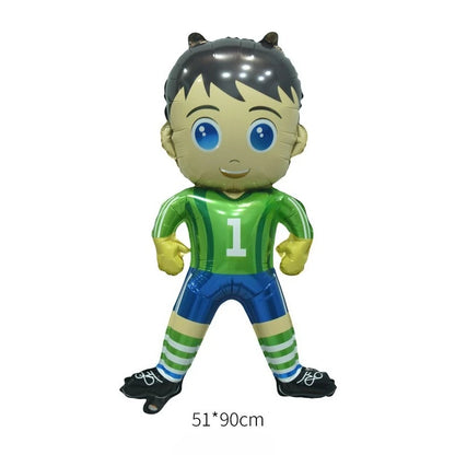Balões de futebol copa do mundo 4D troféu da Copa do Mundo decorações de festa futebol
