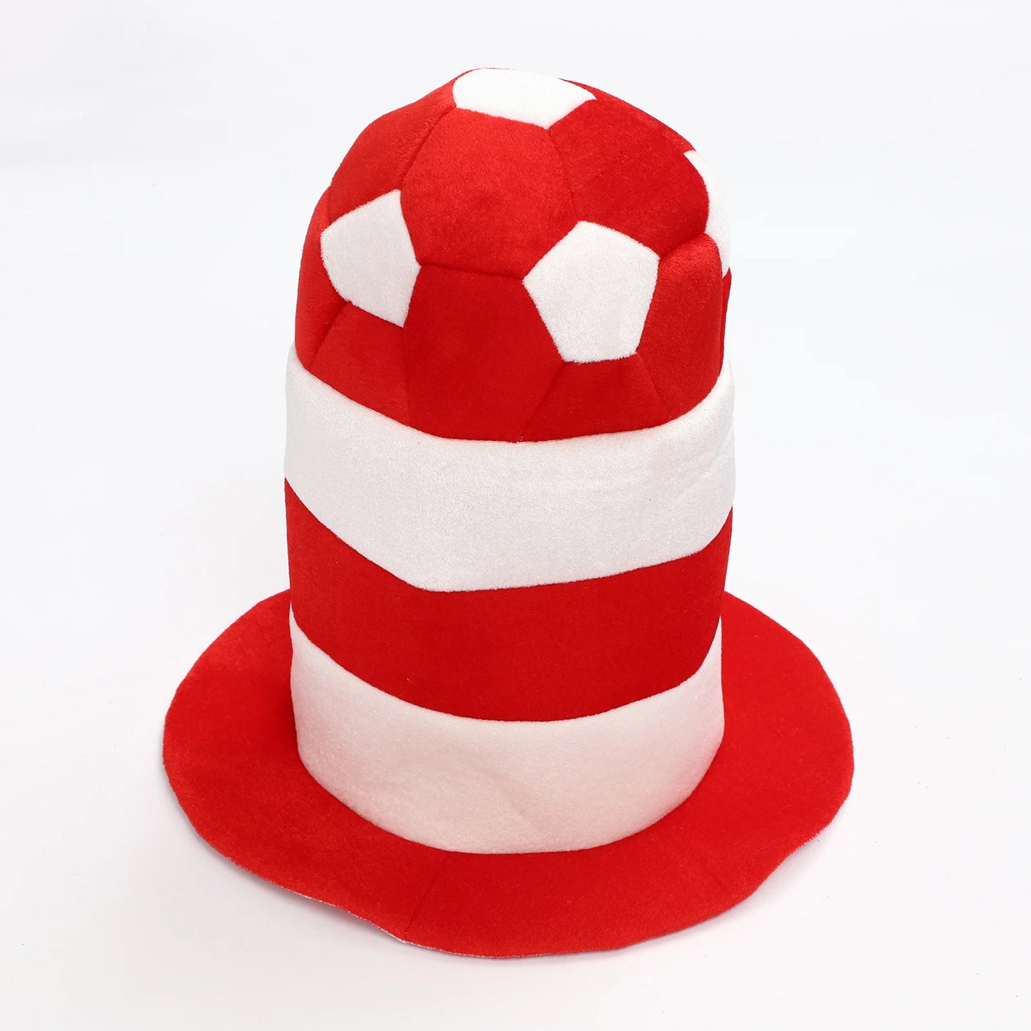 Chapéu Bola e Bandeira Brasil Copa do Mundo 62*33cm / 24.41*13 Pol.