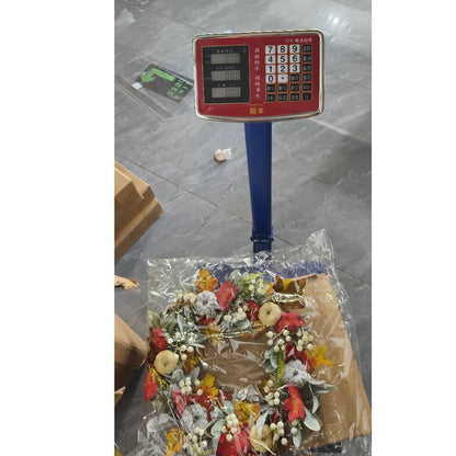 Guirlandas de outono para porta da frente, guirlanda de outono de 48 cm com folhas