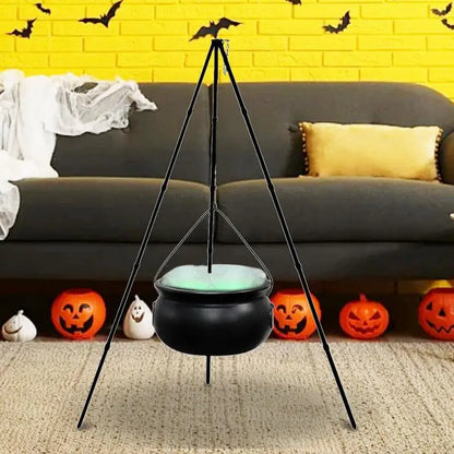 Novo Caldeirão De Bruxa De Halloween Com Decoração Leve