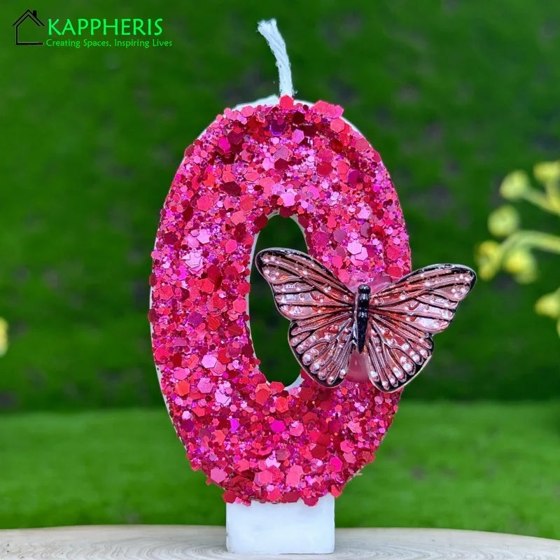 Velas com número de aniversário de 7 cm, velas de aniversário, design 3D, bolo aniversário