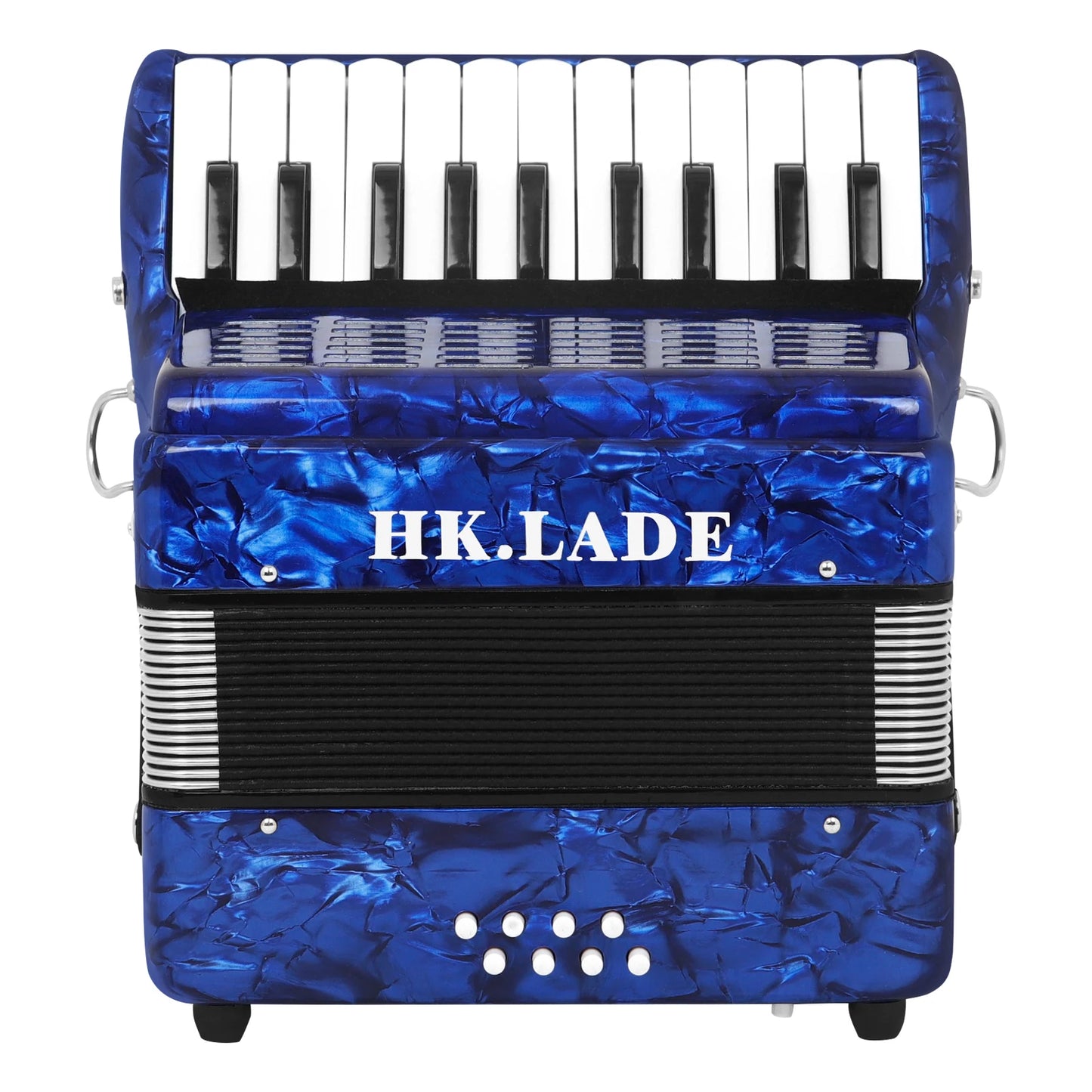 Acordeon profissional, instrumento musical de acordeon com 22 teclas, 48 Teclado