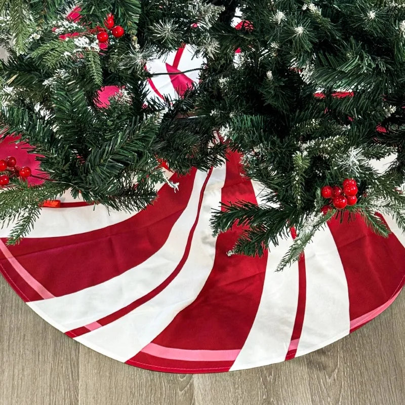 Saia para árvore de Natal, 75 até 122 cm, boneco de neve, rena, floco de neve, saia clássica